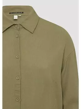 Блузка QS, оливковый