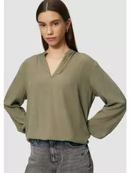 Блузка QS, оливковый