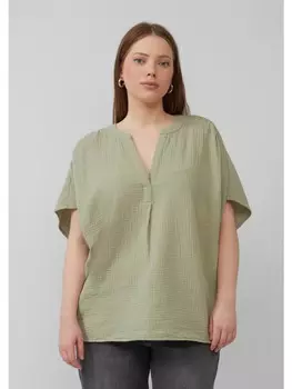 Блузка QS, оливковый