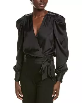 Блузка Ramy Brook Mammie, черный