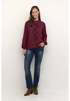 Блузка Raya Cream, цвет fig