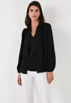 Блузка Regular Fit LELA, черная