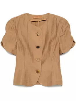 Блузка Rejina Pyo Cody, коричневый