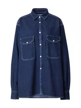 Блузка REPLAY, темно-синий