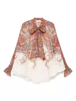 Блузка Rhiannon ZIMMERMANN, нейтральный