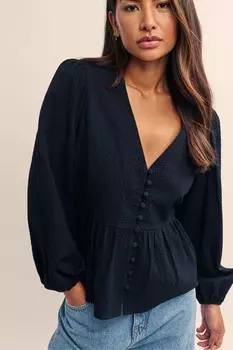 Блузка Риа Nobody'S Child, черный