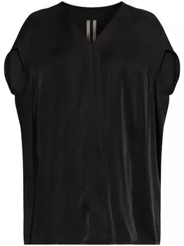 Блузка Рика Оуэнса в стиле Голливуда Rick Owens, черный