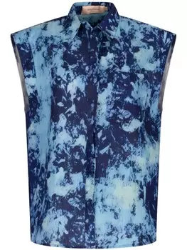 Блузка Rina Silvia Tcherassi, синий