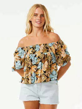 Блузка Rip Curl, цвет hellblau/hellbraun