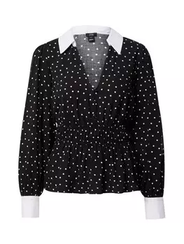 Блузка River Island Blouse, черный