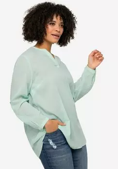 Блузка RMEL MIT TURNUP Angel of Style, цвет pastell trkis