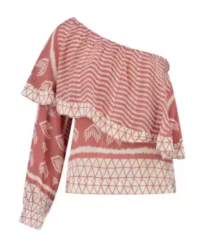 Блузка Rough Studios, розовый