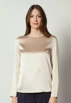Блузка Round Neck Falconeri, бежевый