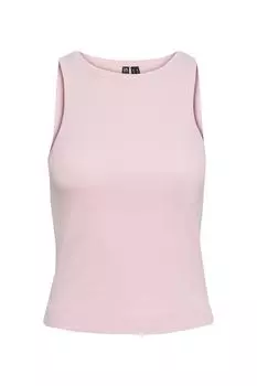 Блузка - Розовая - Приталенная PIECES, розовый