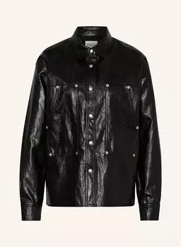 Блузка-Рубашка Abelia под кожу Marant toile, черный