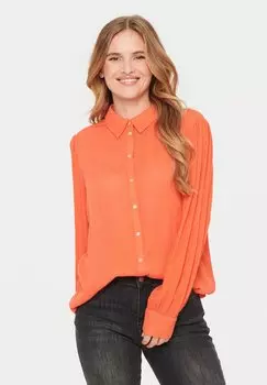 Блузка-рубашка ALBASZ Saint Tropez, цвет tigerlily