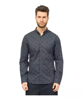 Блузка Рубашка Armani Exchange, синий