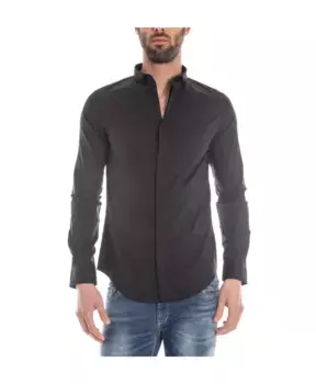 Блузка Рубашка Armani Jeans, черный