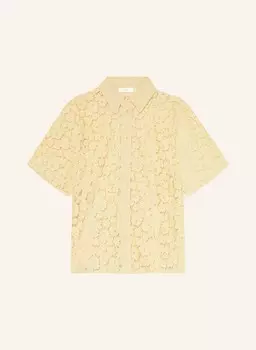 Блузка-Рубашка Barbrahiw с дырочным кружевом Inwear, желтый