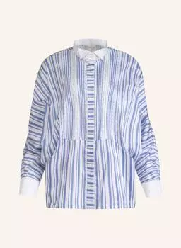 Блузка рубашка biancare Helene Galwas, серый