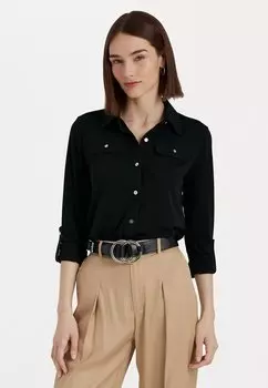 Блузка-рубашка BINKY Lauren Ralph Lauren, цвет black