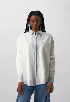 Блузка-рубашка BLEACH STRIPE SADIE BDG Urban Outfitters, цвет ecru