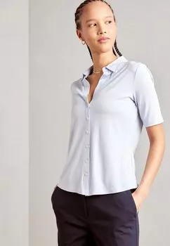 Блузка-рубашка BLOUSE SHORT SLEEVE CLASSIC FIT Marc O'Polo, цвет calm sea