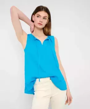 Блузка-рубашка Brax "Style VITA", синий