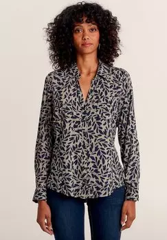 Блузка-рубашка Breal, цвет bleu