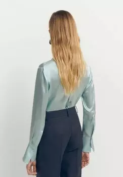 Блузка-рубашка BRUNA Mango, цвет himmelblau