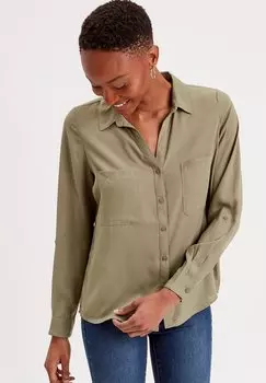 Блузка-рубашка Cache Cache, верт каки