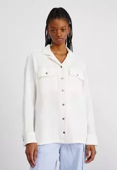 Блузка-рубашка CAMILLE Obey Clothing, цвет muted white