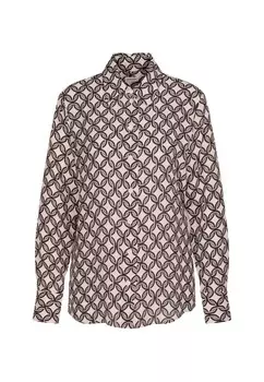 Блузка-Рубашка черная роза Seidensticker, бежевый