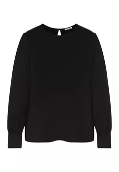 Блузка-Рубашка черная роза Seidensticker, черный