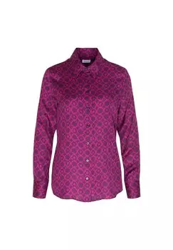 Блузка-рубашка черная роза Seidensticker, цвет Brombeere (0088)