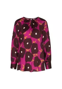 Блузка-рубашка черная роза Seidensticker, цвет Fuchsia (0086)