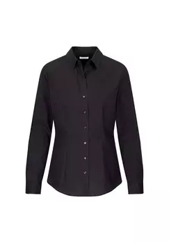 Блузка-рубашка черная роза Seidensticker, цвет Schwarz (0039)