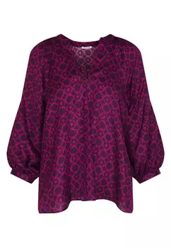 Блузка-Рубашка черная роза Seidensticker, фиолетовый