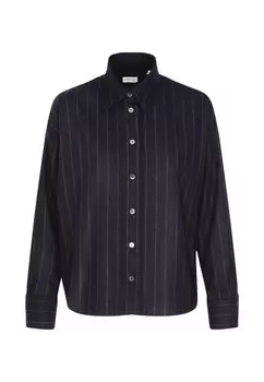 Блузка-Рубашка черная роза Seidensticker, синий