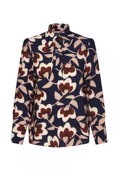 Блузка-Рубашка черная роза Seidensticker, синий