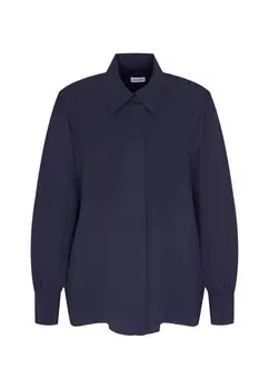 Блузка-Рубашка черная роза Seidensticker, синий