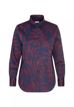 Блузка-Рубашка черная роза Seidensticker, синий