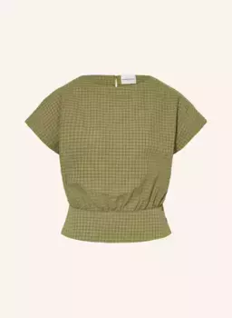 Блузка-рубашка Claudie Pierlot, зеленый