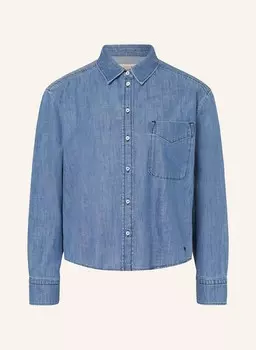 Блузка-Рубашка Clio в джинсовом стиле Weekend Max Mara, синий