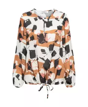 Блузка Рубашка &Co Woman, бежевый