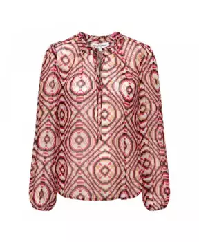 Блузка Рубашка &Co Woman, красный