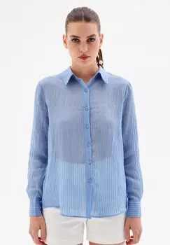 Блузка-рубашка COLLAR adL, цвет blue