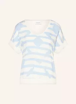 Блузка рубашка Comma Casual Identity, мультиколор