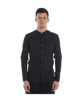 Блузка Рубашка Daniele Alessandrini, черный