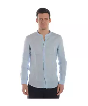 Блузка Рубашка Daniele Alessandrini, синий